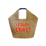 Mon Cheri Straw Bags