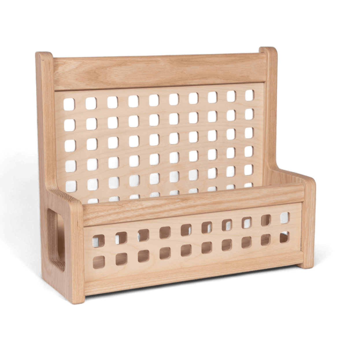 Book Storage Caddy - Solid Ash