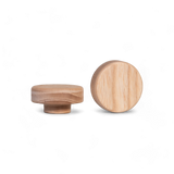Round Wall Hook - Solid Ash