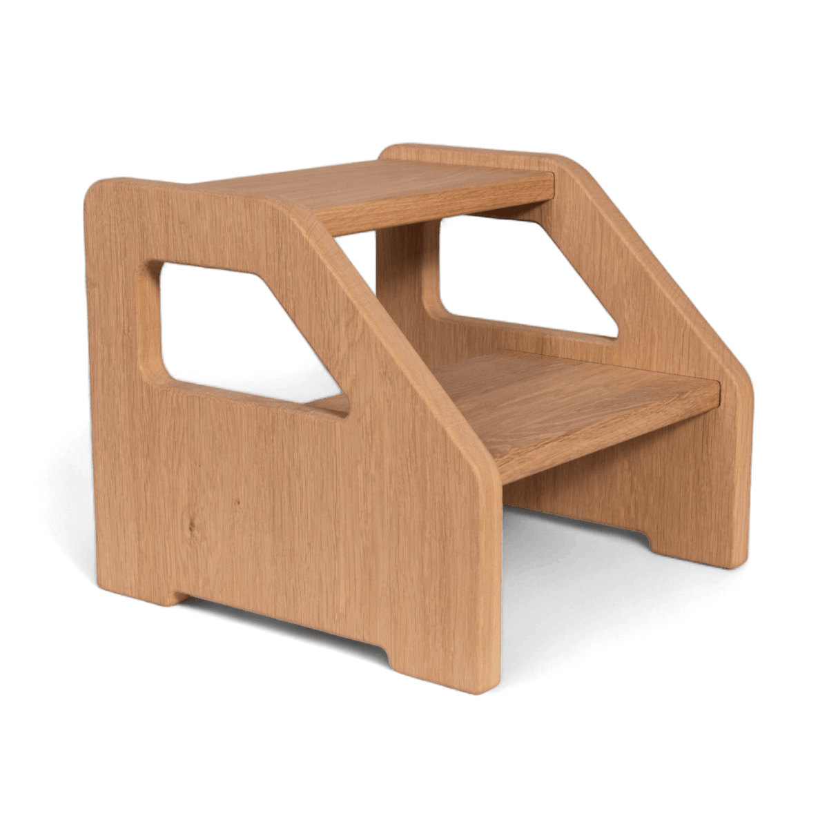 The Nestie Kids Step Stool - Solid Oak