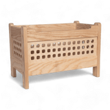 Toy Box, Open Top - Solid Ash
