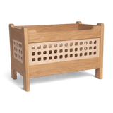 Toy Box, Open Top - Solid Oak