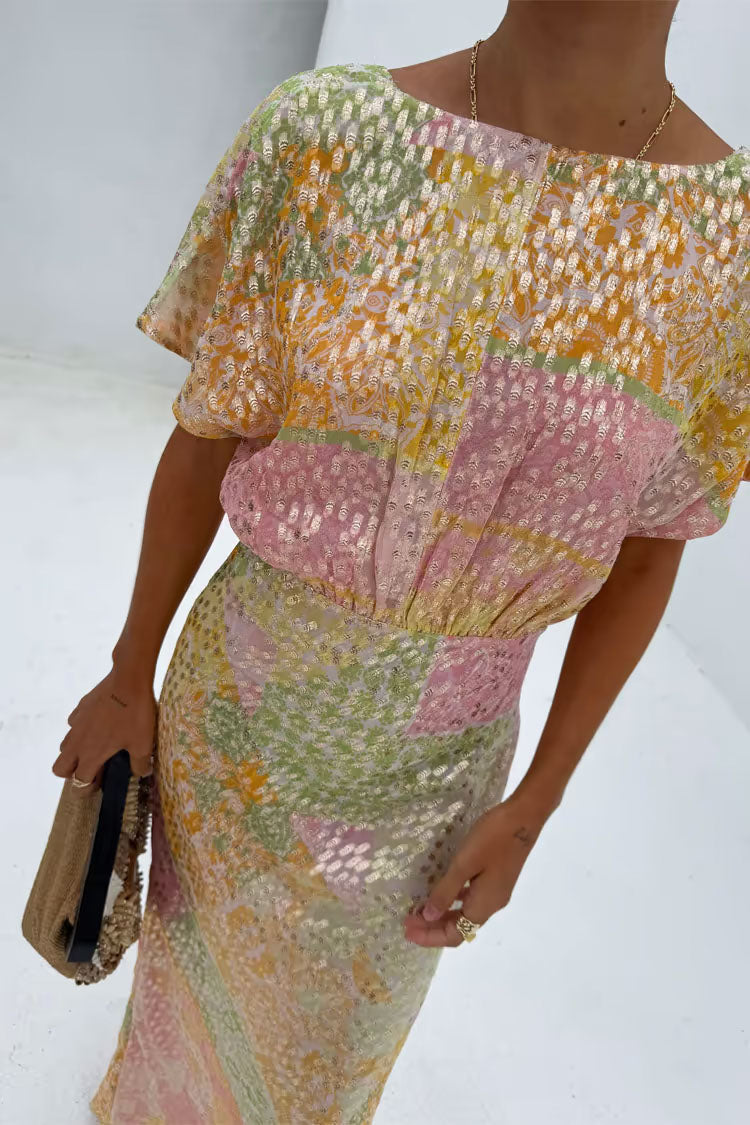 Pink Boho Elodie Dress