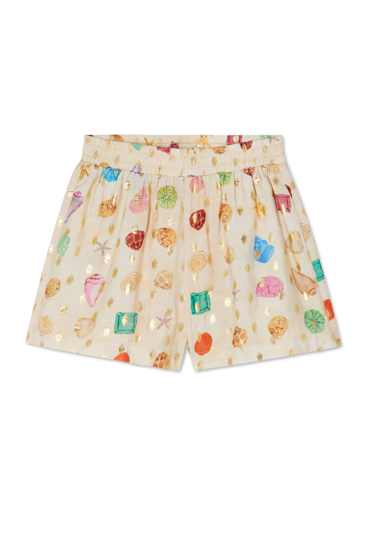 Never Fully Dressed Cream Shell Elissa Shorts