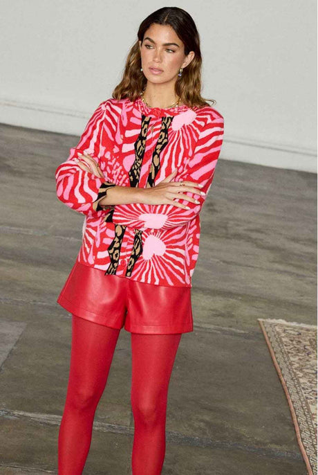never fully dressed Valentina Animal Cardigan