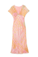 Pink Boho Elodie Dress