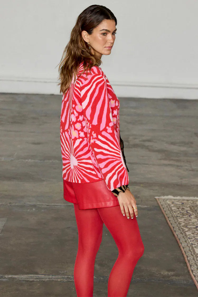 never fully dressed Valentina Animal Cardigan