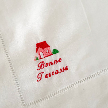 Embroidered New Home Napkins