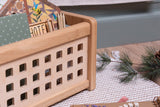 The Midi Caddy - Solid Oak
