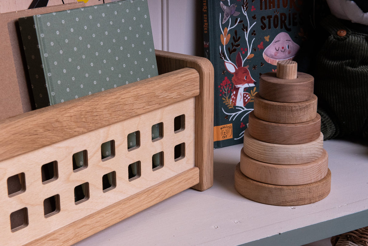 The Mini Caddy - Solid Oak