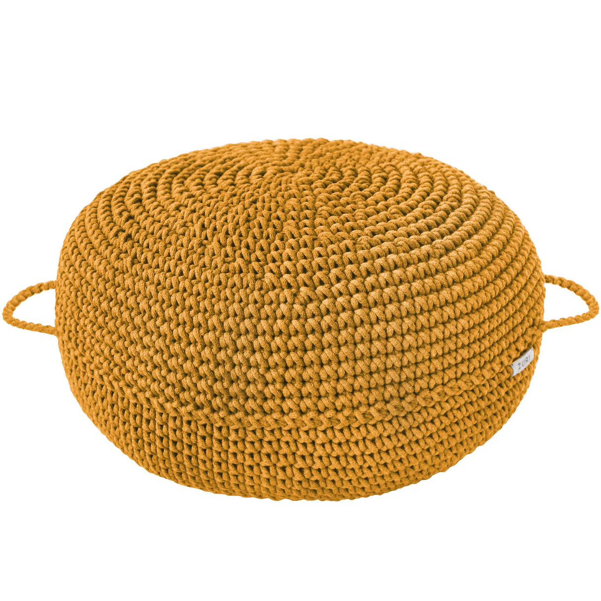 Crochet Ottoman | MUSTARD