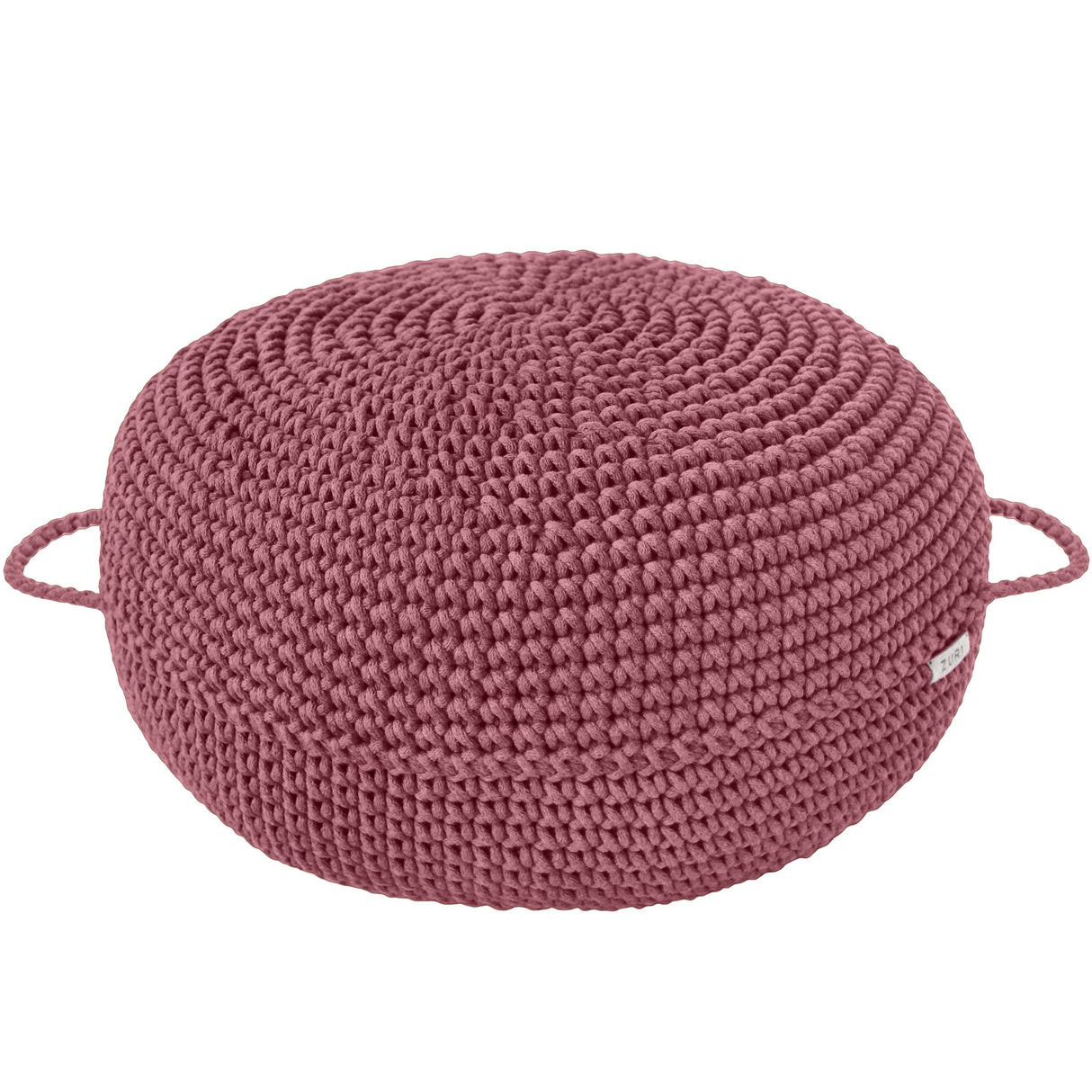 Crochet Ottoman | OLD ROSE