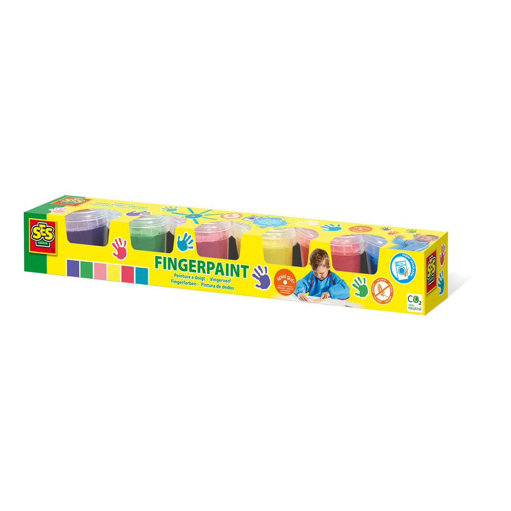 Fingerpaint 6 Colours X 110ml