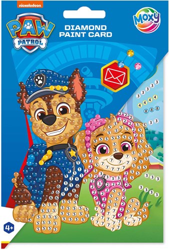 Paw Patrol Diamond Painting Card