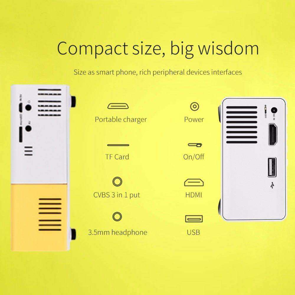 PeakLife Portable Mini Projector