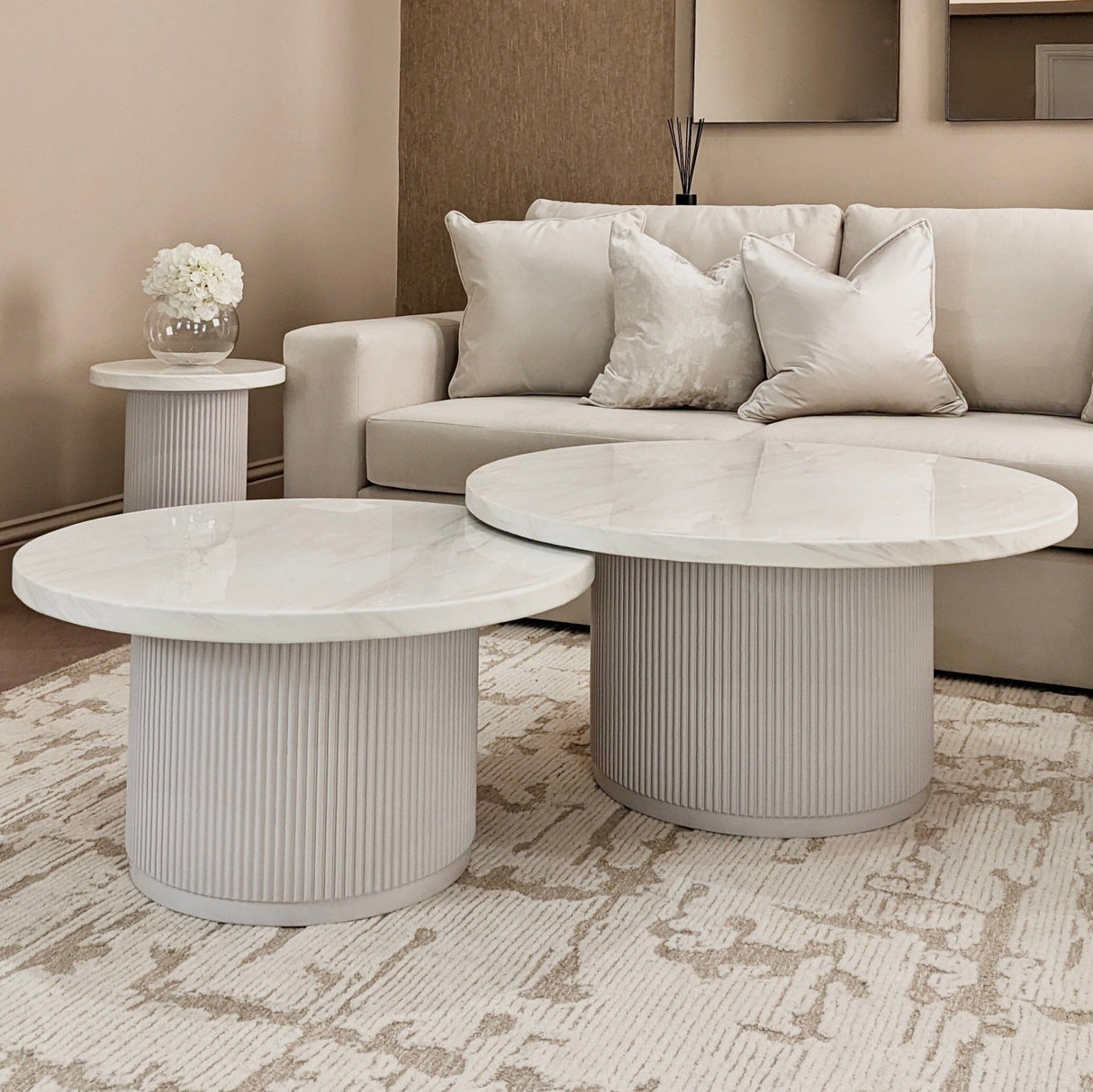 Portobello Large Marble Coffee Table