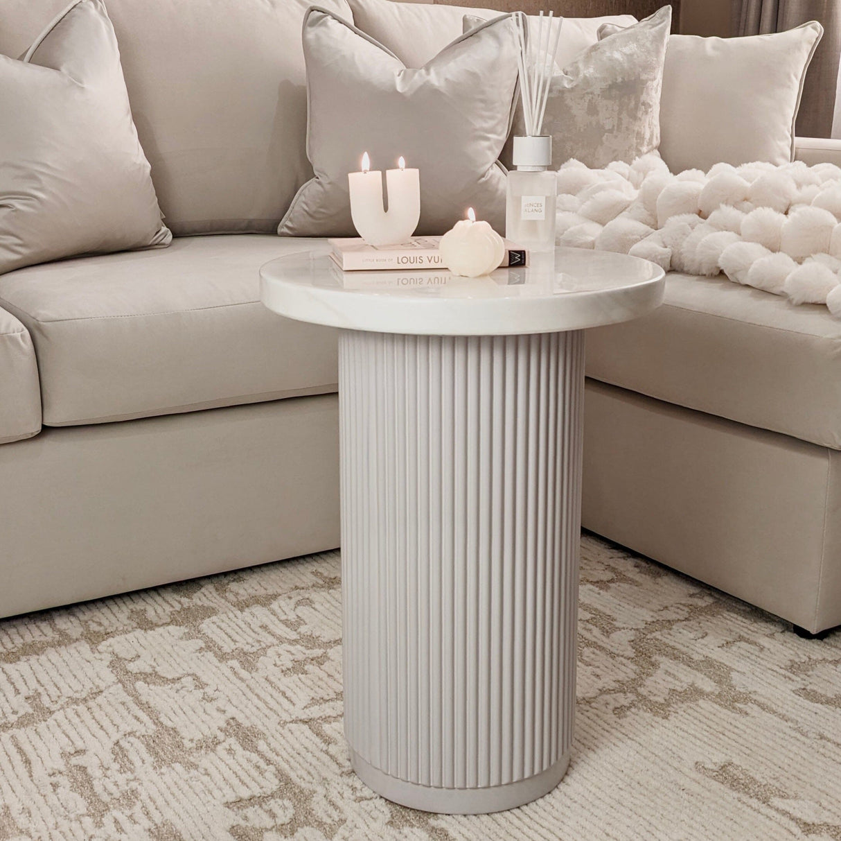 Portobello Marble Side Table