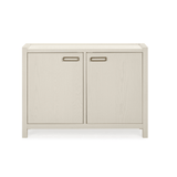 Soho Cream Oak Veneer 2 Door Sideboard