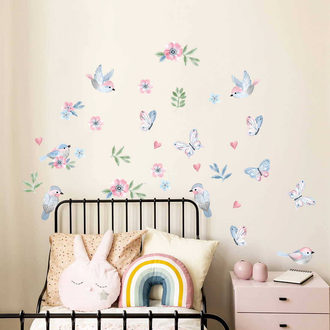 Wall Stickers | Pink Birds