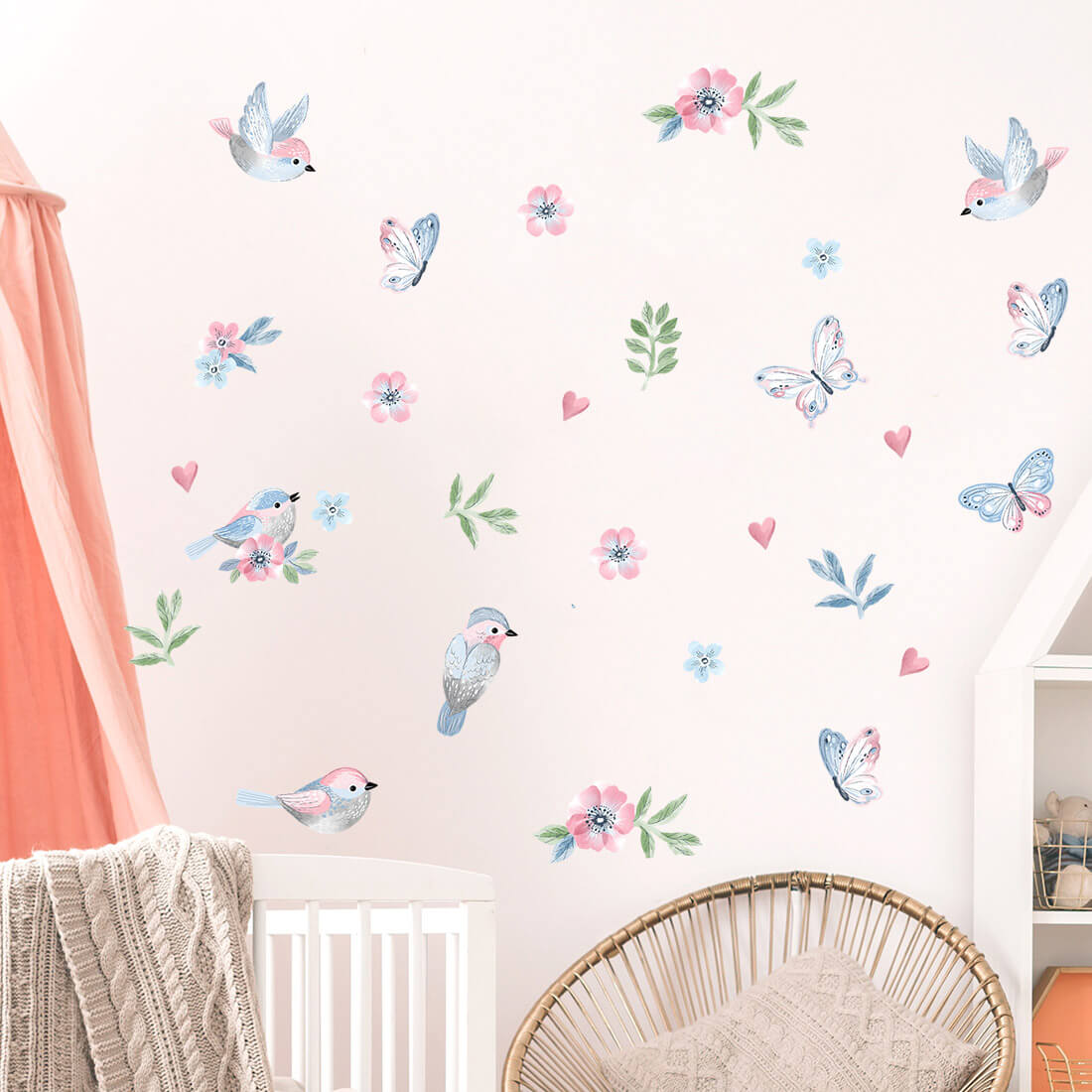 Wall Stickers | Pink Birds
