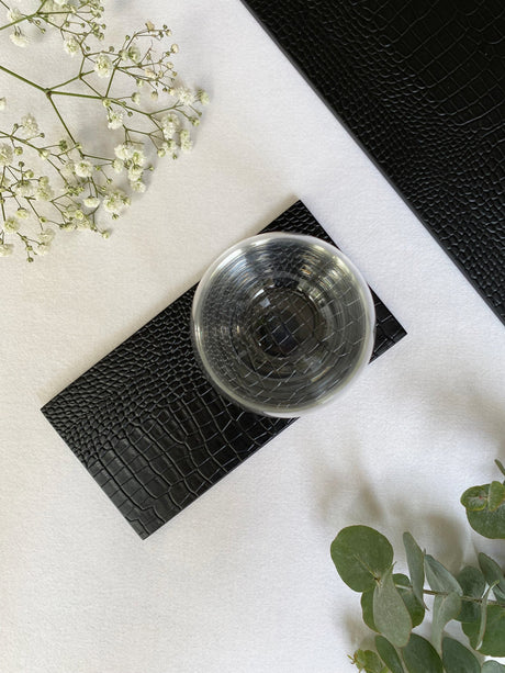 Double Coaster - Faux Python Black