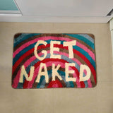 Rainbow Get Naked Bath Mat