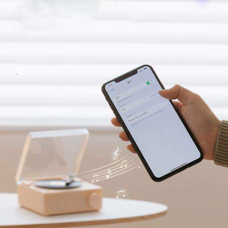 Retro Vinyl Wireless Bluetooth Speaker
