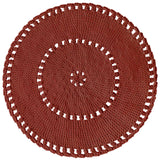 Crochet BOHO Rug | TERRACOTTA