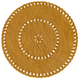 Crochet BOHO Rug | MUSTARD