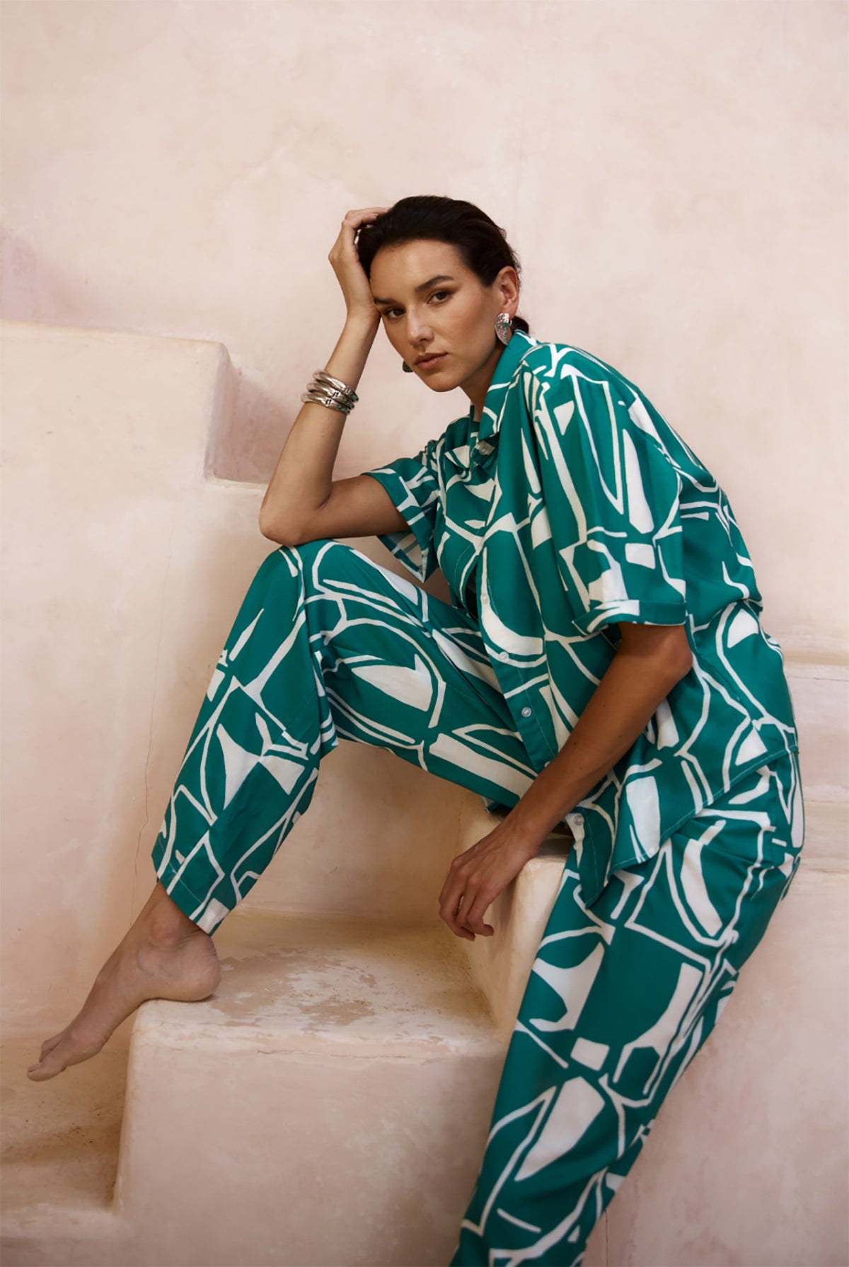runaway GIANI SHIRT - GREEN