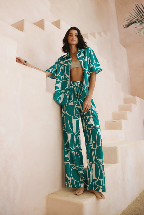 runaway GIANI SHIRT - GREEN
