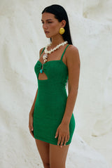 runaway the label VALEZ MINI DRESS - PINE