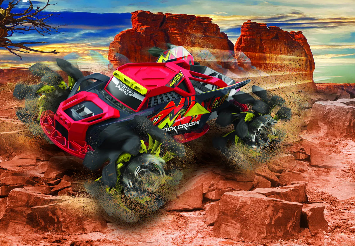 Nikko Rock CrushR RC Red Lightning
