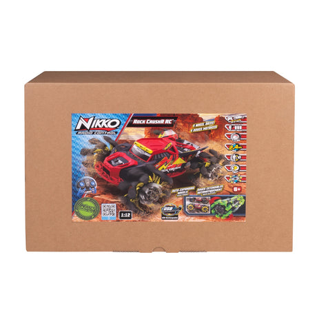 Nikko Rock CrushR RC Red Lightning