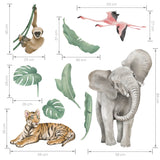Wall Sticker | Safari Animals I