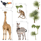 Wall Sticker | Safari Animals II