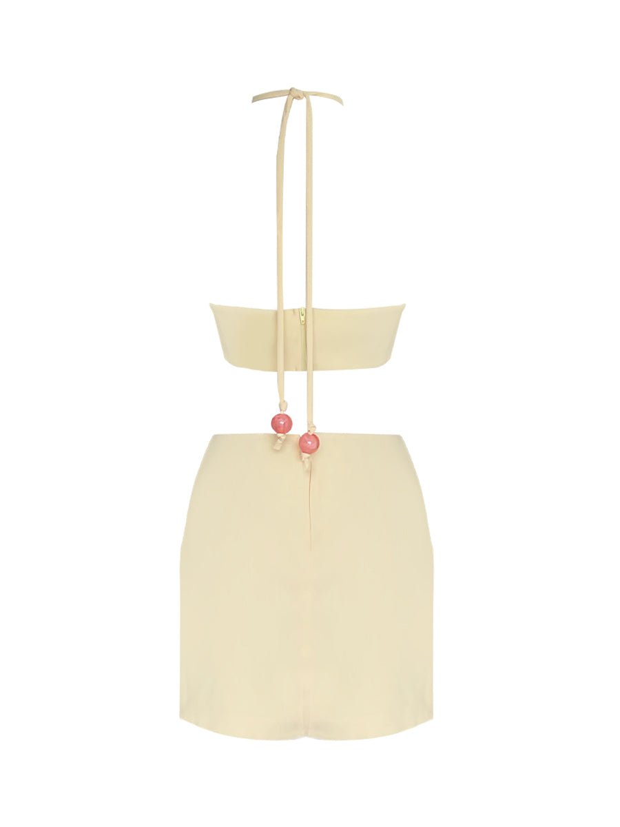 Savina Mini Dress - Butter Yellow