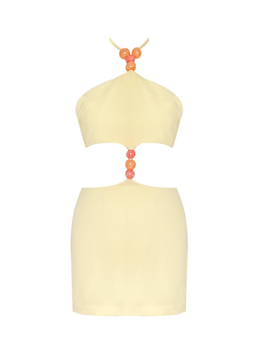 Savina Mini Dress - Butter Yellow