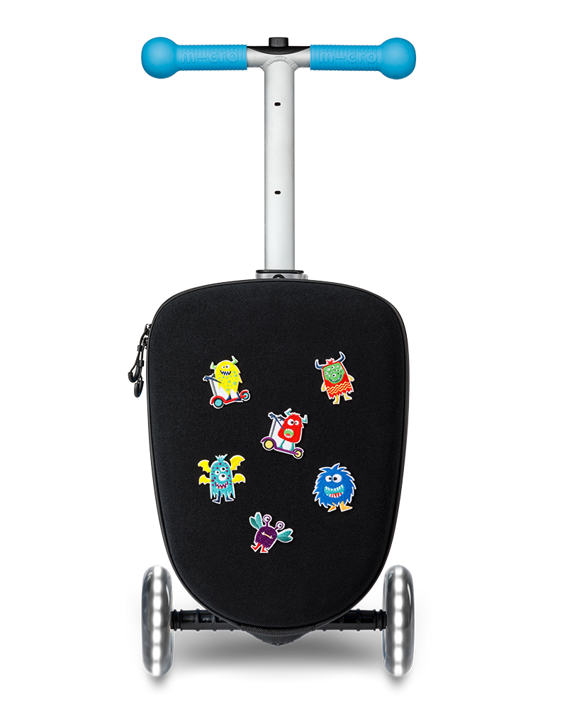 Micro Scooter Luggage Junior Patch & Play Blue