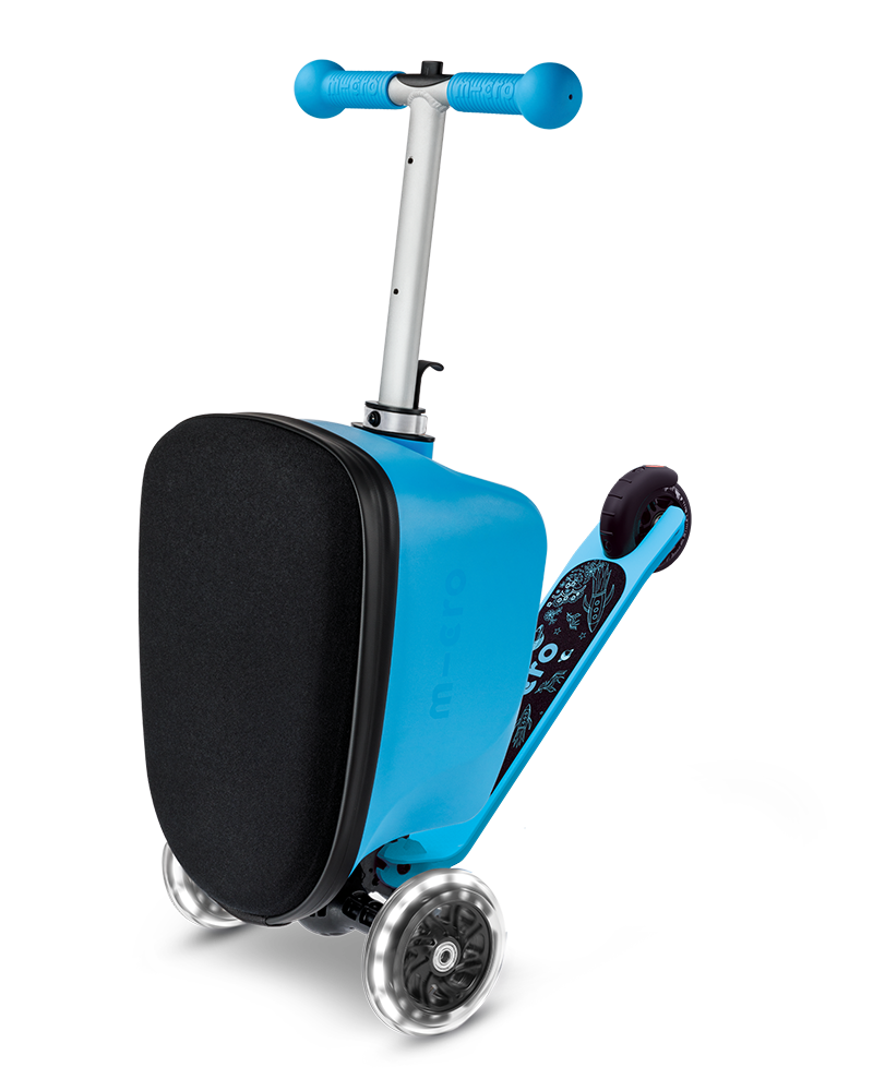 Micro Scooter Luggage Junior Patch & Play Blue