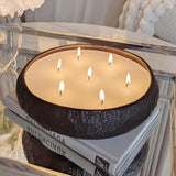 Set of 2 Aeolian Black Candles