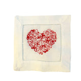 Heart & Bows Cocktail Napkin Set