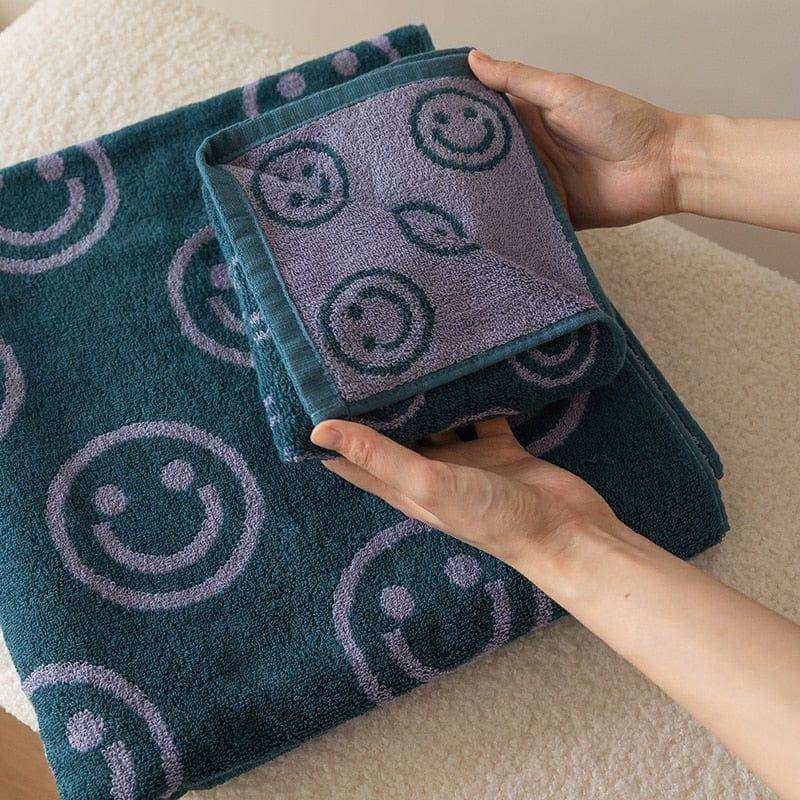 Smiling Bath Towel