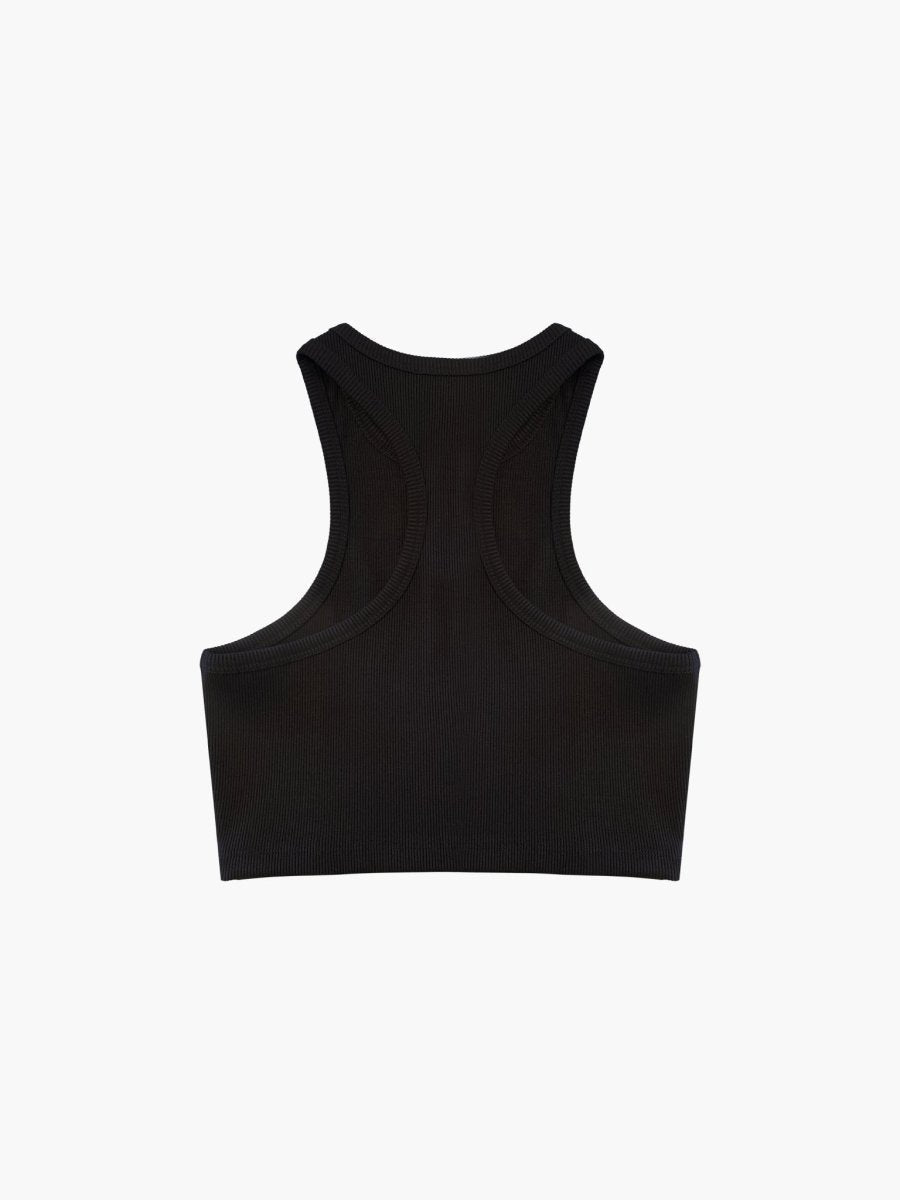 Soho Crop Tank - Black