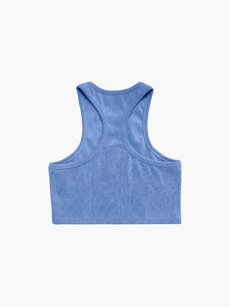 Soho Crop Tank - Blue