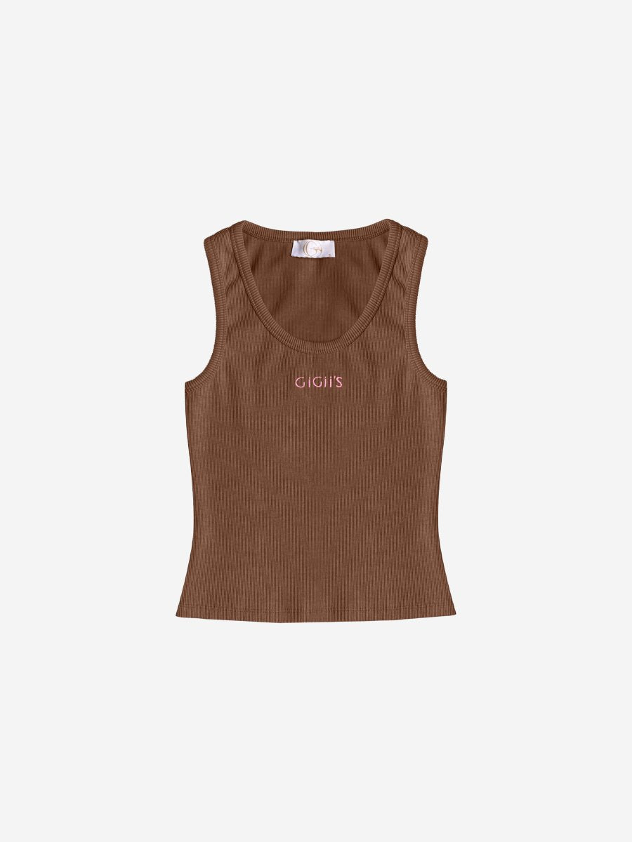 Soho Tank Top - Brown