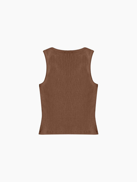 Soho Tank Top - Brown