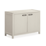 Soho Cream Oak Veneer 2 Door Sideboard