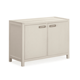 Soho Cream Oak Veneer 2 Door Sideboard