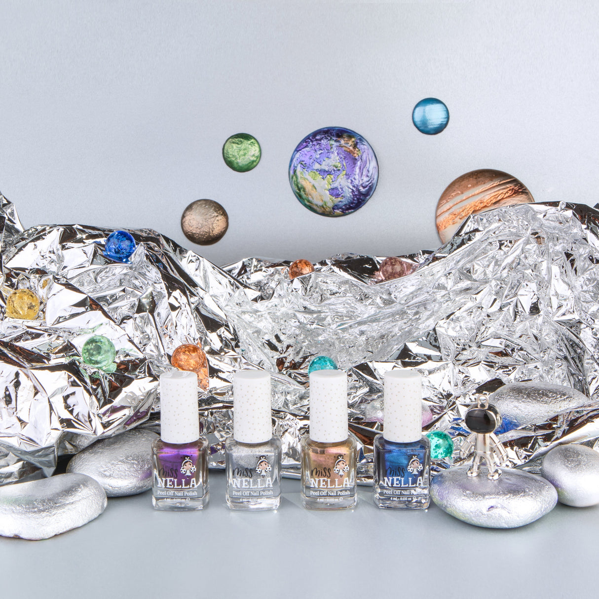 Space Collection 4-Pack Kids' Nail Polish Set